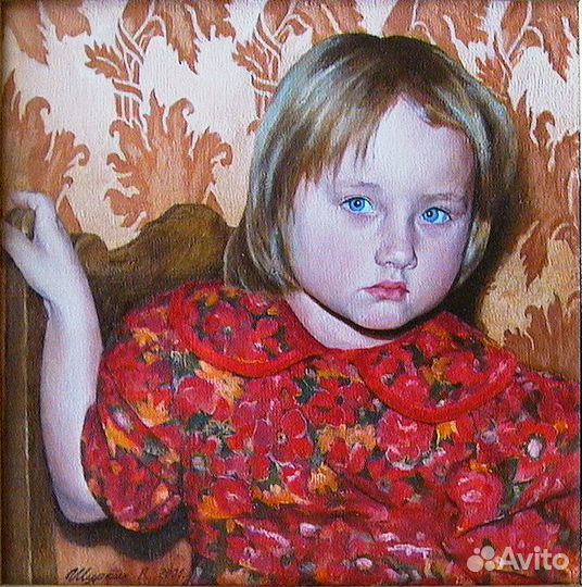 Настоящий портрет на заказ холст\масло