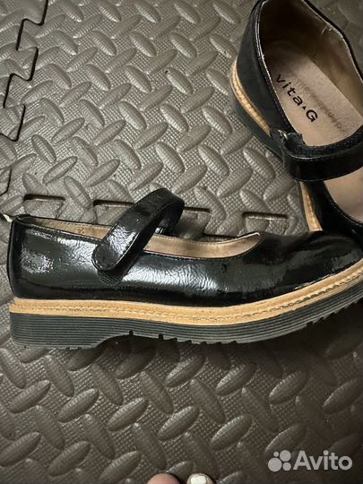 Туфли школьные для девочки 34 размер