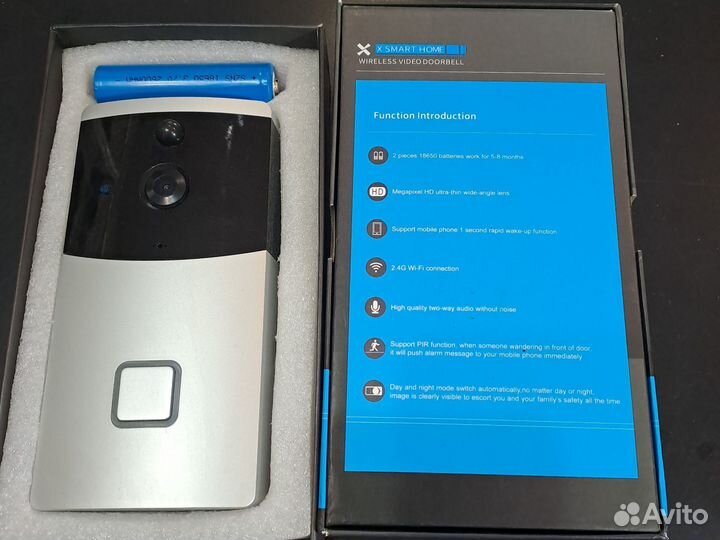 Видеодомофон безпроводной хsmart wifi 2,4G