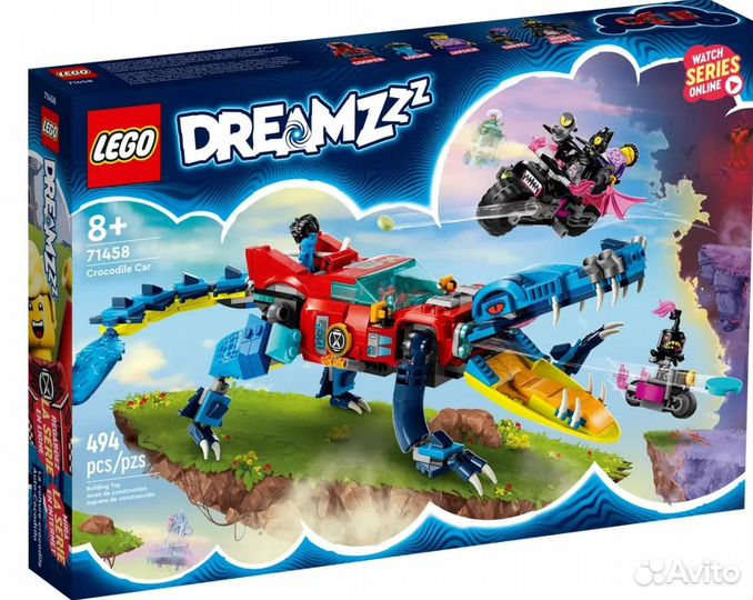 Lego dreamzzz 71458 Автомобиль Крокодил