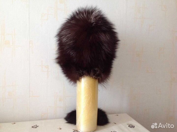 Шапка из чернобурки