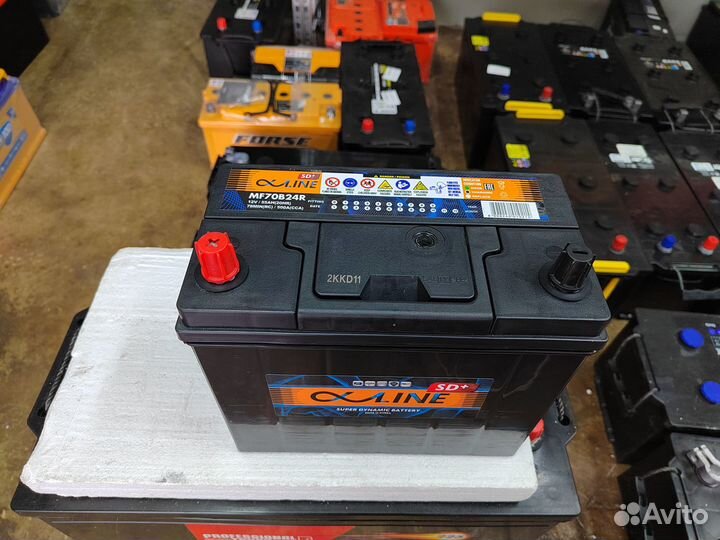 Аккумулятор Alphaline 55 Ач 500 А прям