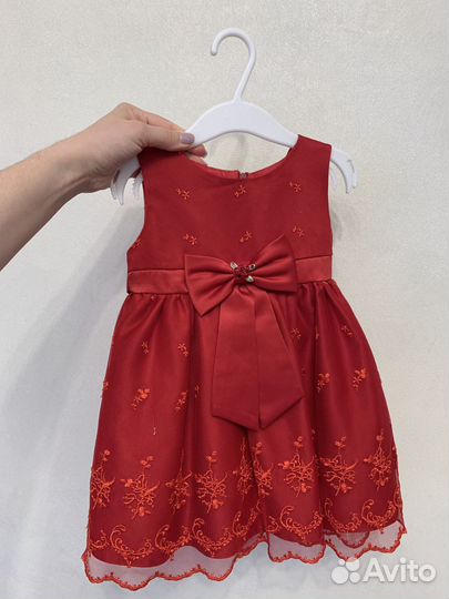 Платье нарядное для девочки 86-92