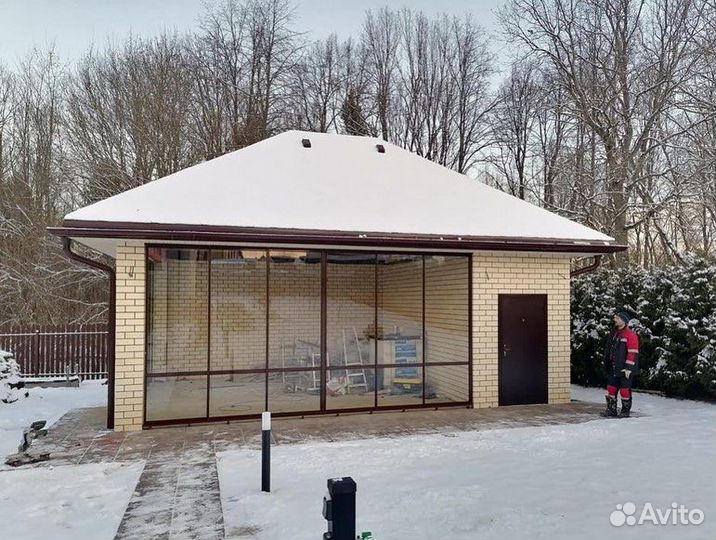 Остекление алюминевое