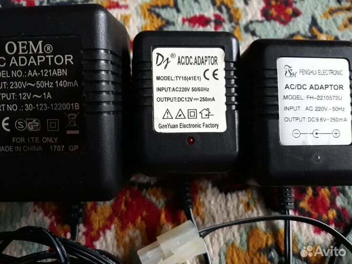 Аудио и видео кабеля блоки питания