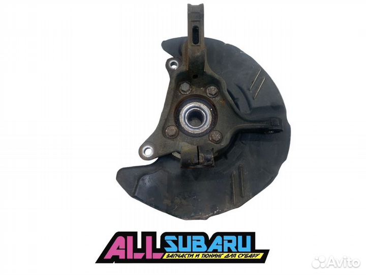 Кулак передний, ступица, цапфа передний левый