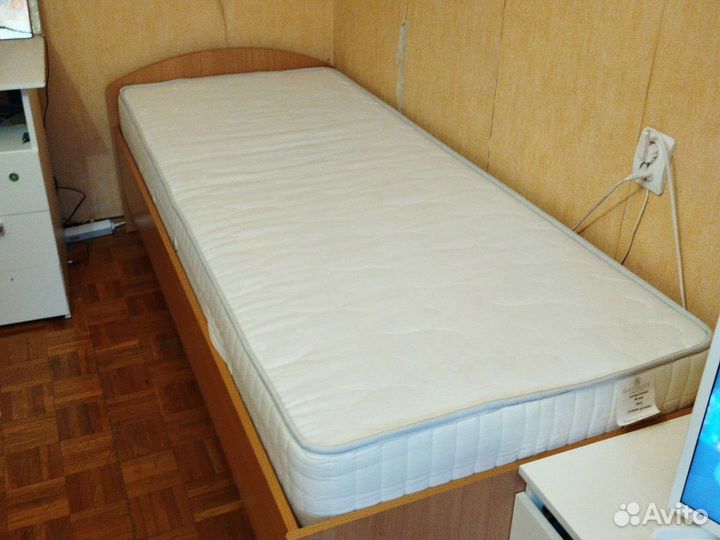 Детская кровать с ортопедич. матрасом materlux