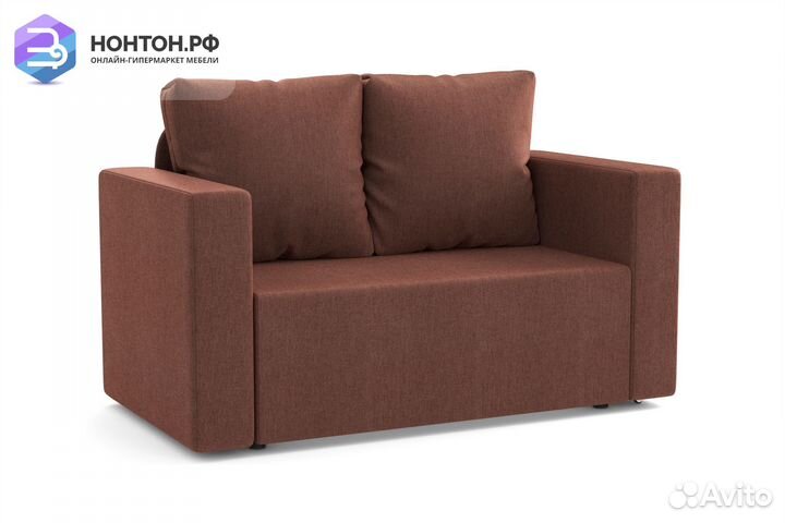 Диван выкатной Дэнвер коричневый
