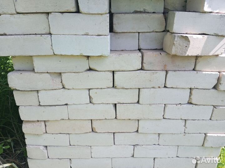 Кирпич белый силикатный бу
