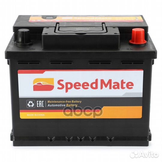 АКБ speedmate Excell 12V 62Ah 540A 242x175x190