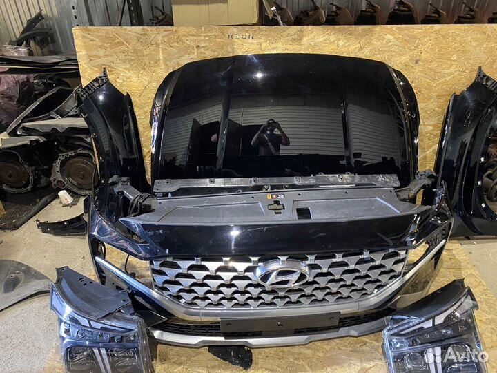 Hyundai Santa Fe 4 ноускат передняя часть