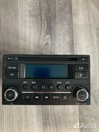 Штатная магнитола nissan qashqai