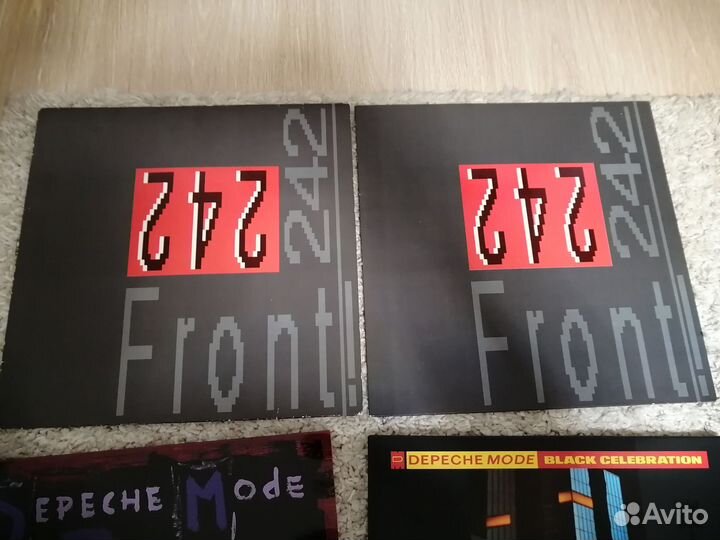 Depeche mode, Front 242, синти поп, LP