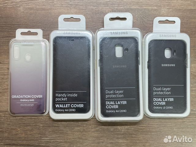 Чехлы для samsung (оригинал) A40, A6, J2