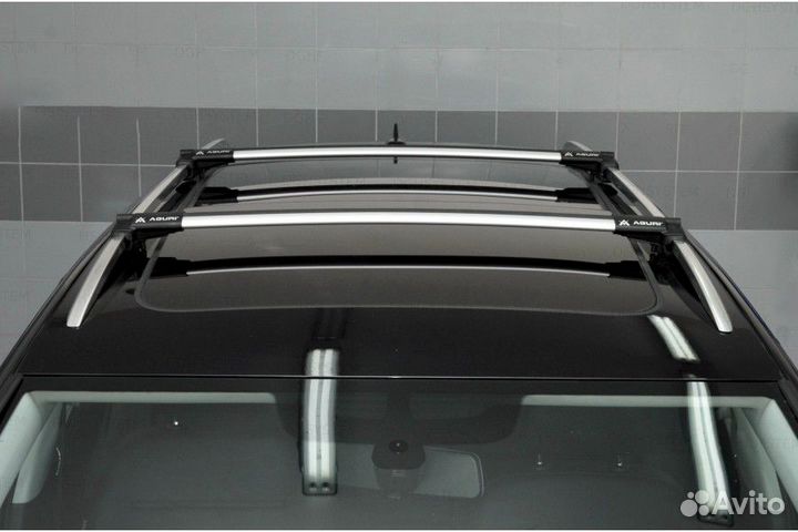 Багажник Aguri на рейлинги Toyota Rav4