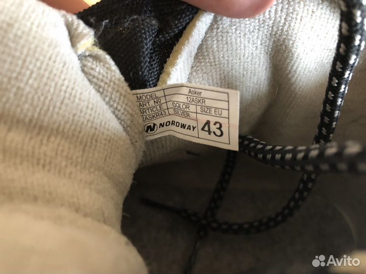 Лыжные ботинки Nordway Asker 43 размер