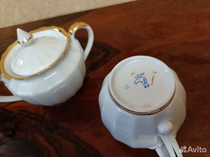 Сахарница + сливочник лфз, Вербилки СССР