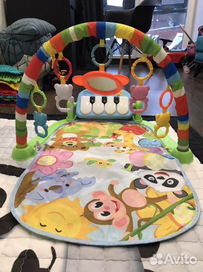 Развивающий коврик с пианино