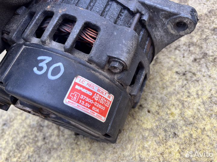 Генератор Hyundai Accent 2 80А Valeo