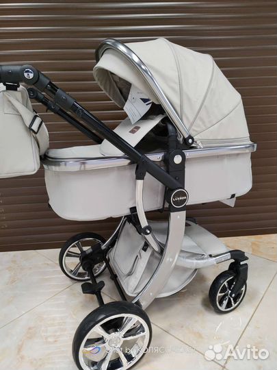 Новые коляски трансформеры в эко коже