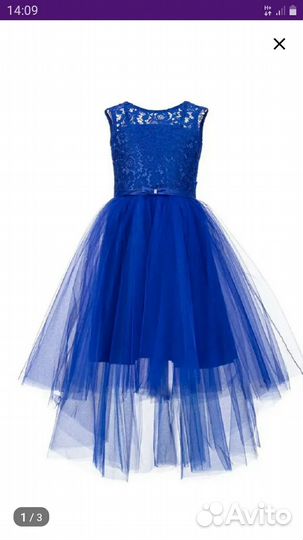 Платье для девочки на выпускной, новый год