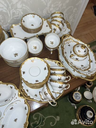 Сервиз веймар Роза золотая