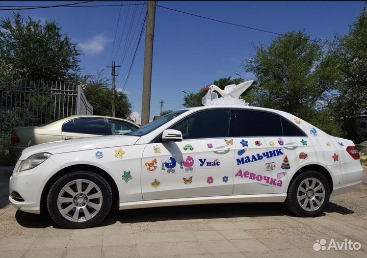 Аист на выписку на автомобиль