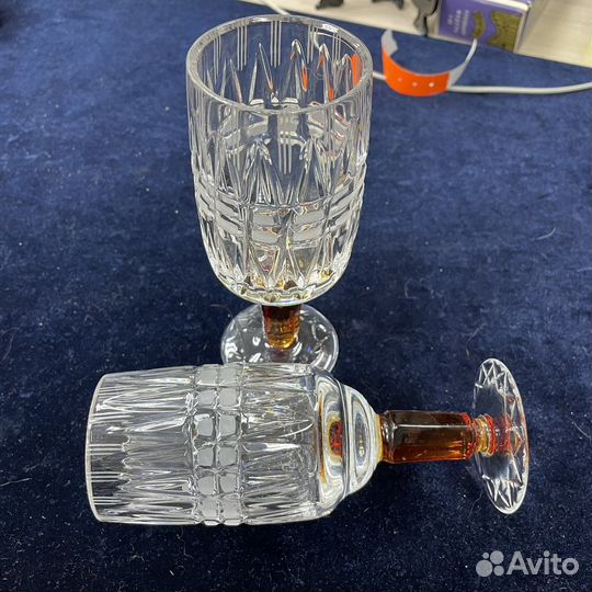 Два бокала олимпиада 80 хрусталь СССР (Сзр)