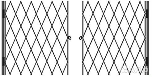 Раздвижные решетки на двери и окна