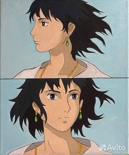 Картина акрилом 