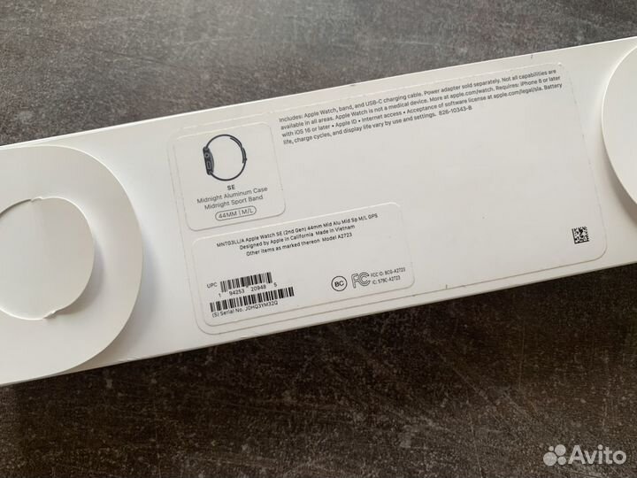 Apple Watch SE 2 44mm Midnight (9 месяцев)