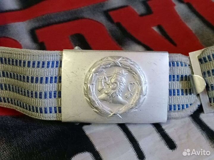 Редкий финский армейский, парадный ремень, новый