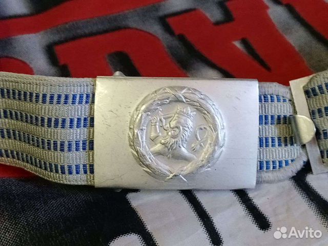 Редкий финский армейский, парадный ремень, новый