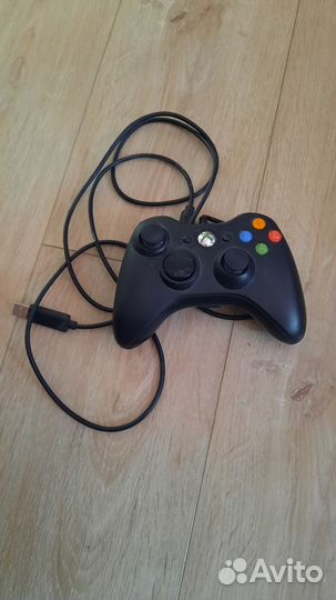 Xbox 360+геймпад и куча игр