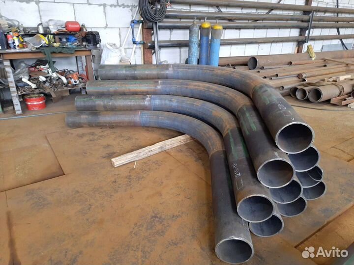 Гибка профильной и круглой трубы от 57 до 325мм