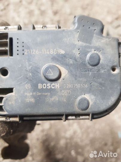 Дроссельная заслонка priora