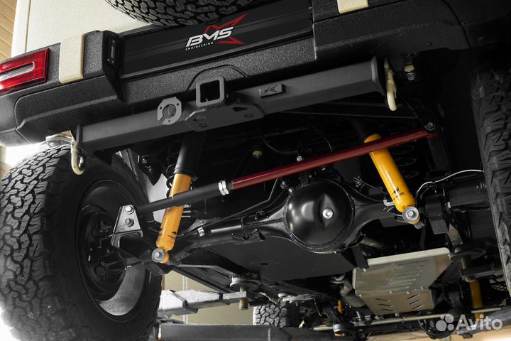 Фаркоп BMS для Suzuki Jimny 2018+ с обвесом Geland