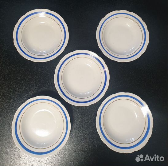 Глубокие тарелки 5 штук