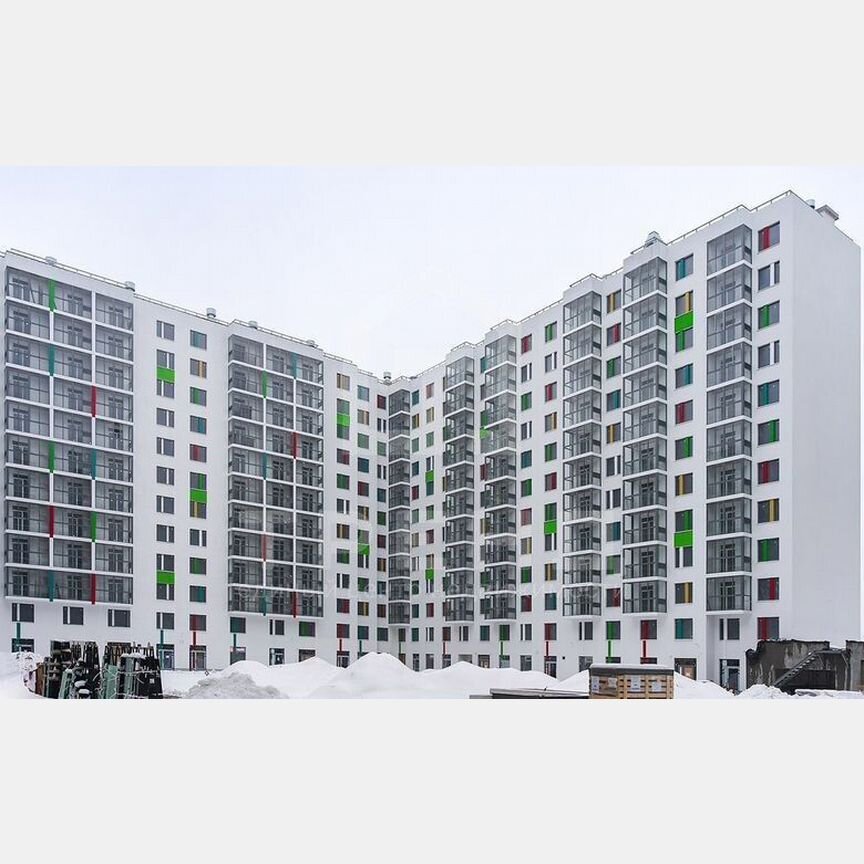 Квартира-студия, 23,3 м², 4/12 эт.