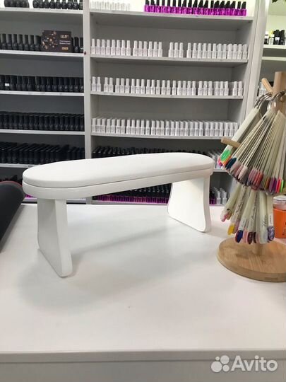 Подставка для рук маникюрная, белая