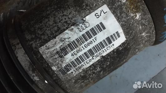 Пневмоподушка задняя audi A8 D3 (1BS08MN01)