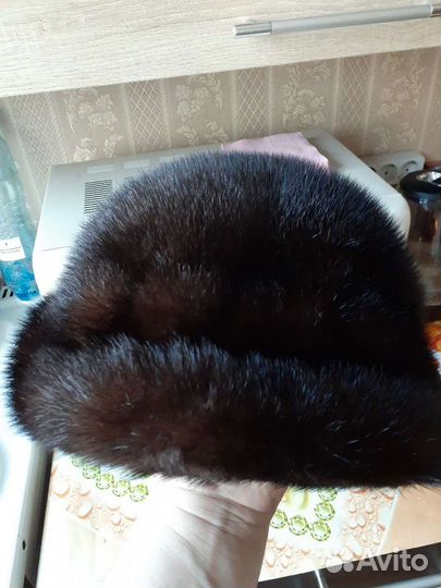 Шапка норковая женская