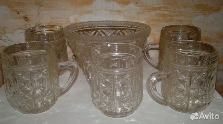 Ваза, креманки, бокалы, стаканы, рюмки