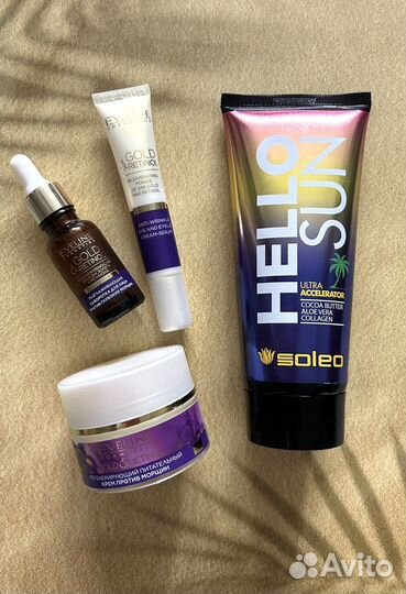 Набор косметики + подарок пробник духов