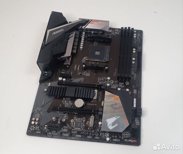 Материнская плата am4 b450 aorus elite v1