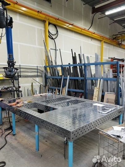 Сварочный 3D стол 1200х800х100 толщиной 12 мм