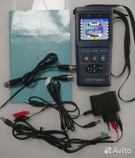 Тестер аналоговых камер видеонаблюдения
