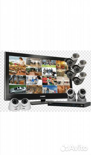 Видеонаблюдение установка