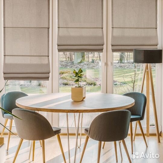 Римские шторы Rise. Прочные ткани