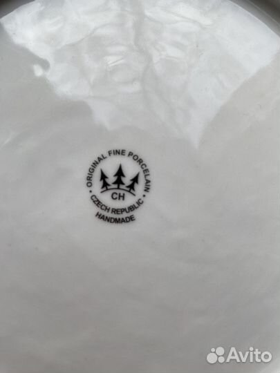 Тарелки на стену, ручная работа, Чехия